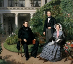 Retrato de la familia Metelerkamp